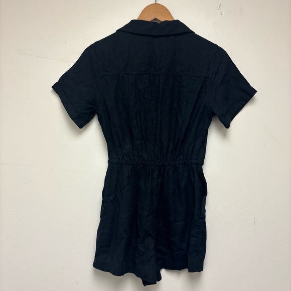 Abercrombie & Fitch Linen Blend Romper - Picture 10 of 11